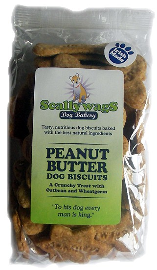 Scallywags Dog Biscuits - Peanut Butter